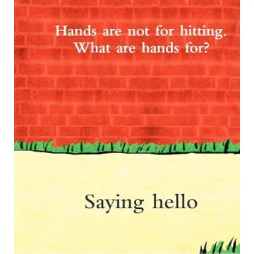 Hands Are Not for Hitting Board Book for Kids