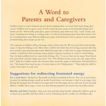 Hands Are Not for Hitting Board Book for Kids