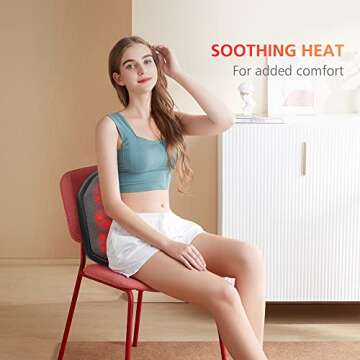 COMFIER Foot Massager: Shiatsu Heat Relief Bliss