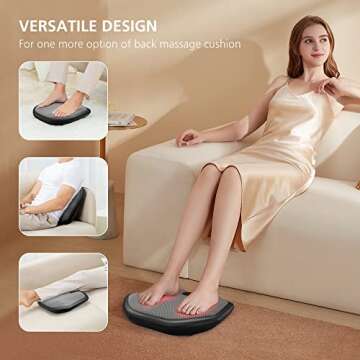 COMFIER Foot Massager: Shiatsu Heat Relief Bliss