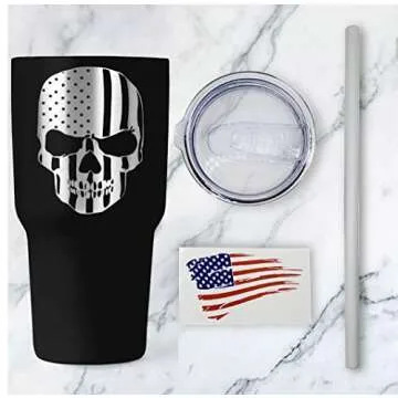 Patriotic 30oz Tumbler - Stylish & Durable Drinkware