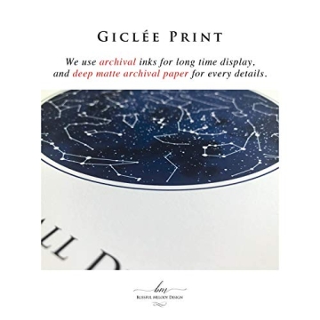 Personalized Star Sky Map Print Gift for Special Occasions