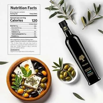 Hermus - Ayvalik Organic Cold Pressed Extra Virgin Olive Oil, Polyphenol Rich, Early Harvested by Ha...