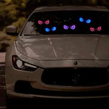 Halloween Decorations, Flashing Peeping Eyes, Spooky Animated LED Eyes, Dark Activite, Halloween Glowing Decorations, Outdoor Halloween Decor (5 Pack)