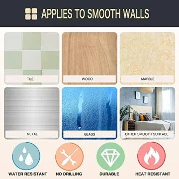 Heavy Duty Razor Holder Hooks for Bathroom and Kitchen