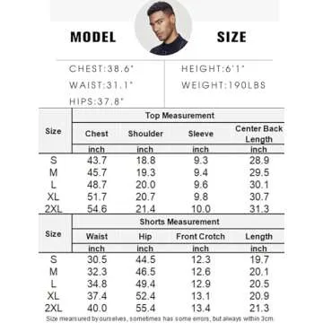 COOFANDY Men's Short Set 2 Piece Outfits Button Down Shirt Set 2 Piece Holidays