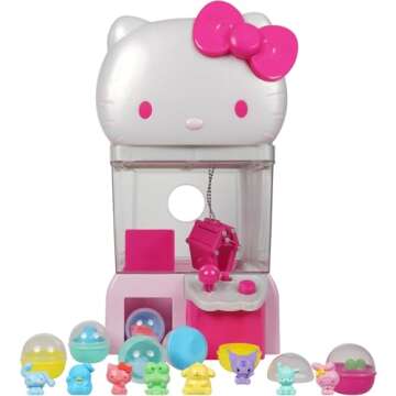 Hello Kitty 12 Inch Claw Machine with Collectibles