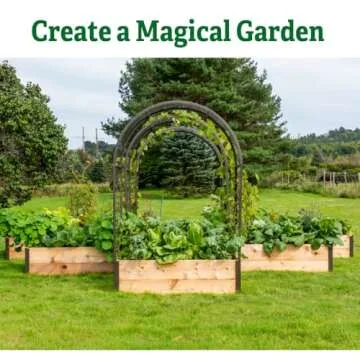 Gardener’s Supply Company Arch Trellis for Elevated Planters