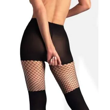 Mila Marutti Elegant Mock Suspender Tights for Women