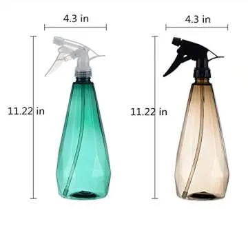 MAYEV 1L Plastic Spray Bottle for Home and Garden