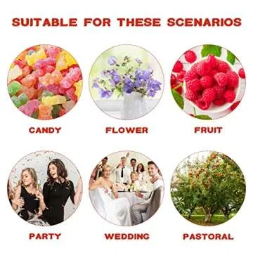 Mini Woven Baskets with Handles Farmhouse Small Rattan Basket Handheld Picking Vegetable Fruit Baskets Decoration Container for Garden Wedding Party Favors Crafts