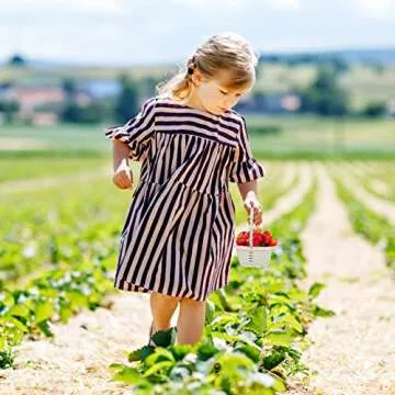 Mini Woven Baskets with Handles Farmhouse Small Rattan Basket Handheld Picking Vegetable Fruit Baskets Decoration Container for Garden Wedding Party Favors Crafts