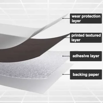 Oxdigi Wood Contact Paper 23.6 x 196 inches Self-Adhesive, Removable and Waterproof - Ideal Peel and Stick Wallpaper for Cabinet, Countertop, Desktop, Rental Property, Kitchen, Bedroom