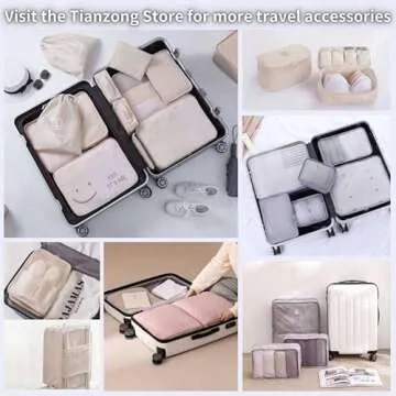 Shop TIANZONG Compression Packing Cubes for Travel