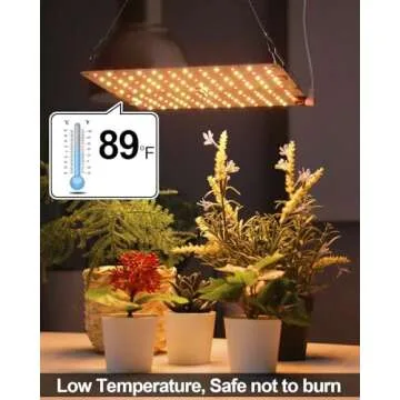 DOMMIA Grow Light Full Spectrum 20W LED for Plants