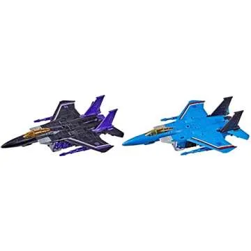 Transformers Toys Generations War for Cybertron: Earthrise Voyager WFC-E29 Seeker 2-Pack Action Figures - Kids Ages 8 and Up, 7-inch