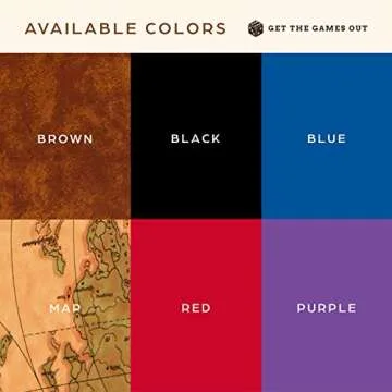 Get The Games Out Top Backgammon Set - Small Travel Size Classic Board Game Case - Best Strategy & Tip Guide (Blue, Small)