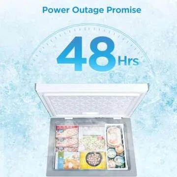 Midea 7.0 Cu. Ft. Chest Freezer - Convertible & Efficient