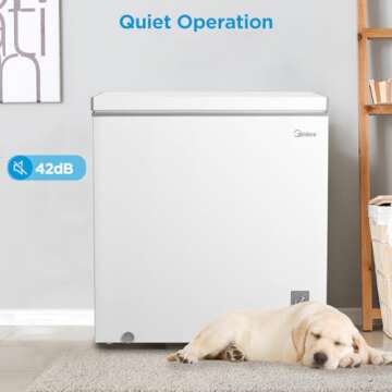 Midea 7.0 Cu. Ft. Chest Freezer - Convertible & Efficient