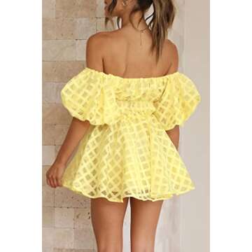 PRETTYGARDEN Women's Casual A Line Babydoll Dress