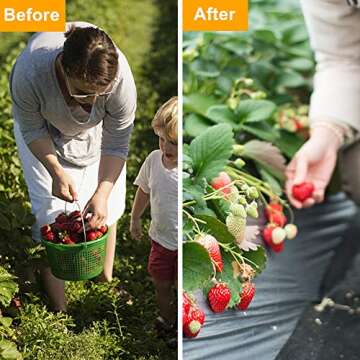 TUFFIOM Weed Barrier - Superior Weed Control Fabric