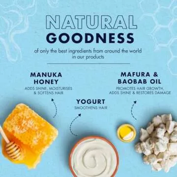 SheaMoisture Multi-Action Leave-In Conditioner for Damaged Hair Manuka Honey and Yogurt Sulfate Free Conditioner Spray 8 oz