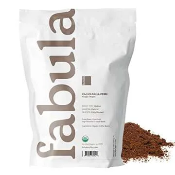 Fabula Low Acid Coffee Organic Medium Roast 12 oz