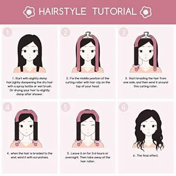 Heatless Hair Curlers for Effortless Overnight Curls