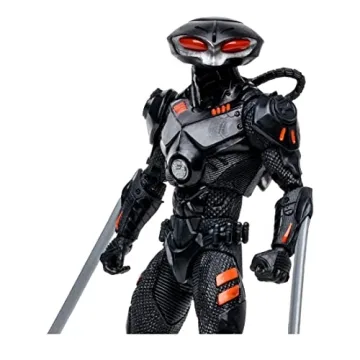 Black Manta 7in Action Figure with Comic by McFarlane Toys