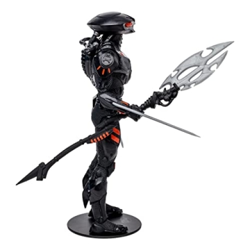 Black Manta 7in Action Figure with Comic by McFarlane Toys