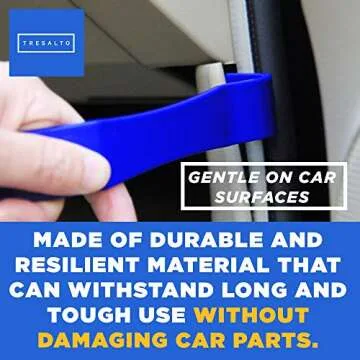 Tresalto 12pcs Auto Trim Removal Tool Set - No Scratch Kit