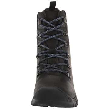 KEEN Women's Greta Waterproof Snow Boot, Black/Black, 6 D (Medium) US
