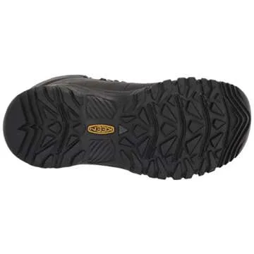 KEEN Women's Greta Waterproof Snow Boot, Black/Black, 6 D (Medium) US