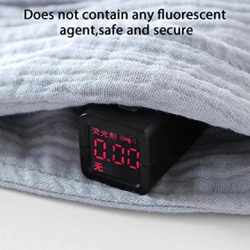 okdiy Organic Cotton Bunny Lovey for Toddlers