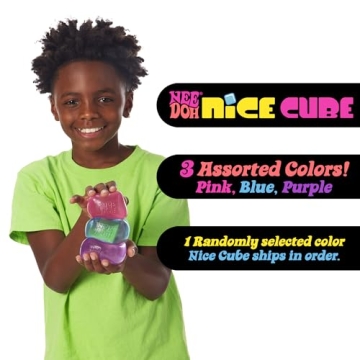 NeeDoh Nice Cube - 2.25" Sensory Squeeze Toy
