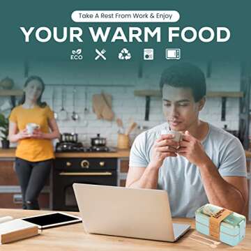 TARLINI HOME Bento Box 30oz - Stylish Meal Prep Solution