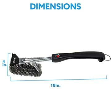 Kona Grill Brush & Scraper for All Grill Types