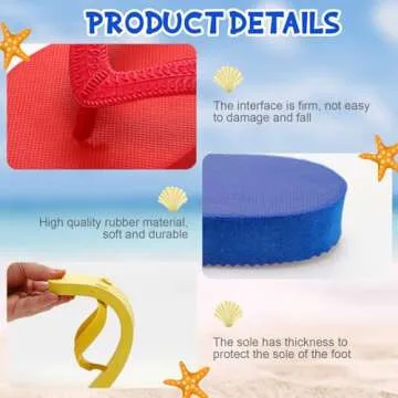 Halfchet Bulk Kids' Flip Flops - Stylish & Non-Slip