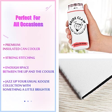 P.LOTOR Slim Can Cooler Sleeves - Perfect Party Favors