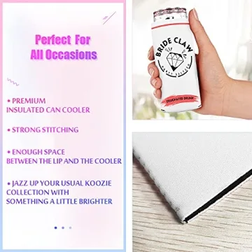 P.LOTOR Slim Can Cooler Sleeves - Perfect Party Favors