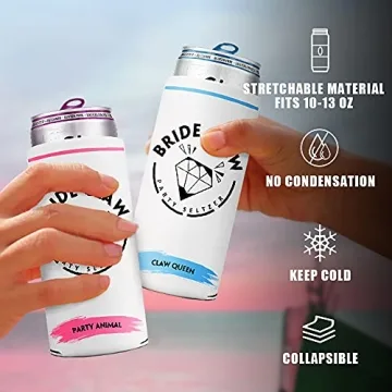 P.LOTOR Slim Can Cooler Sleeves - Perfect Party Favors