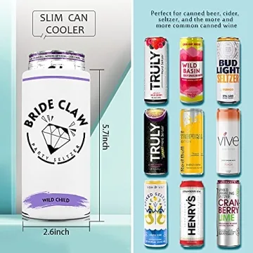 P.LOTOR Slim Can Cooler Sleeves - Perfect Party Favors