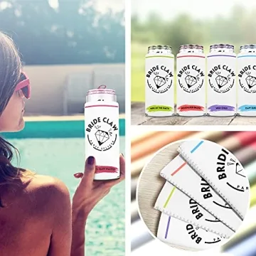 P.LOTOR Slim Can Cooler Sleeves - Perfect Party Favors