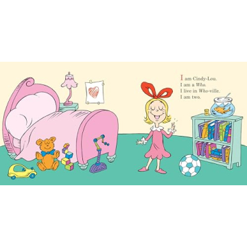 I Am Cindy-Lou Who Board Book for Young Readers