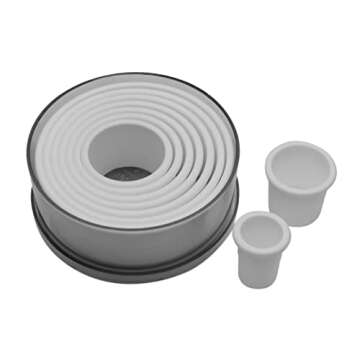Ateco Round Cutters Set for Baking, Durable and Versatile