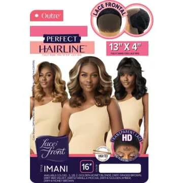 Outre Imani Lace Front Wig - Natural Style & Versatility
