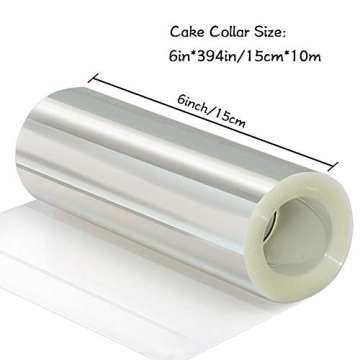 YQL 6 Inch Cake Collar Roll for Easy Cake Decorating