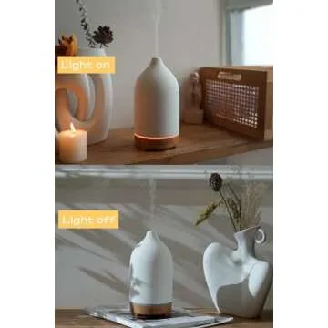 VIVITEST 200ML Ceramic Essential Oil Diffuser