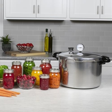 Presto 16-Quart Aluminum Pressure Canner for Home Canning