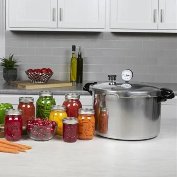 Presto 16-Quart Aluminum Pressure Canner for Home Canning
